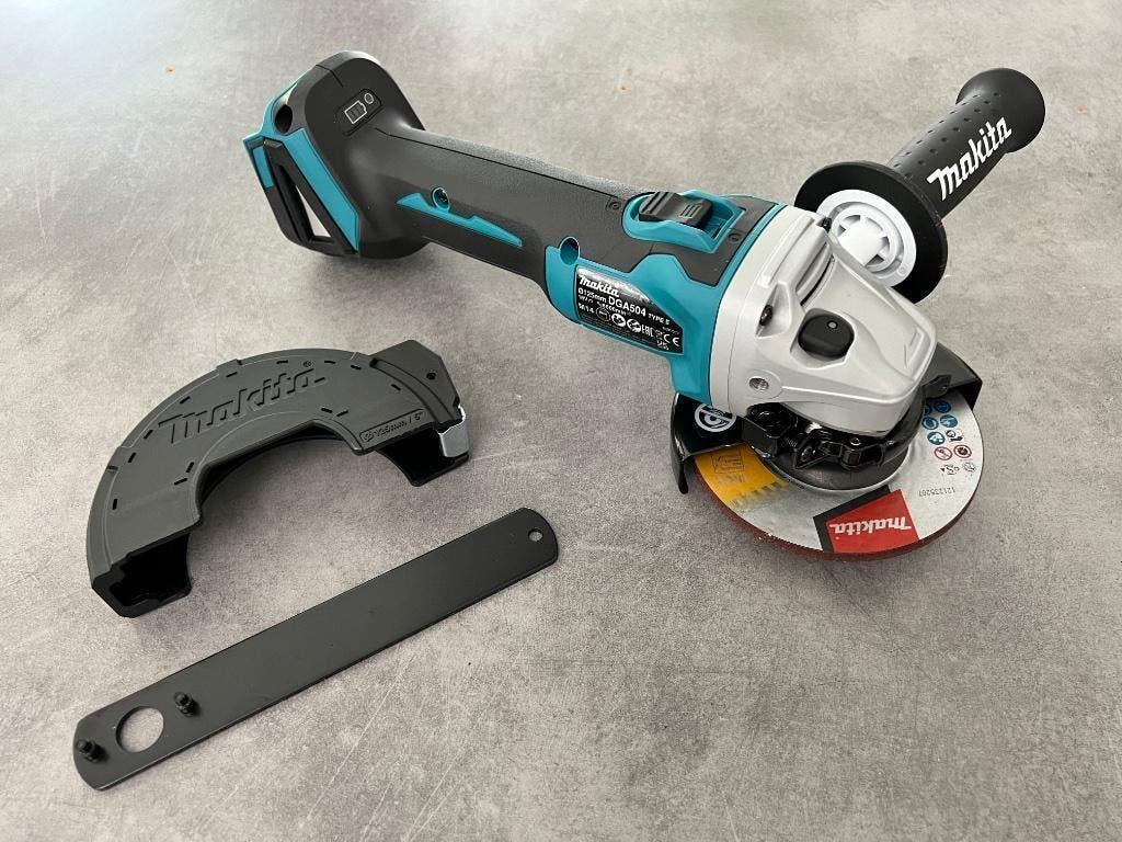 Makita DGA504Z 18V accu LXT Haakse Slijper 125mm Brushless, Ophalen of Verzenden, Nieuw, 700 tot 1000 watt, Haakse handslijpmachine