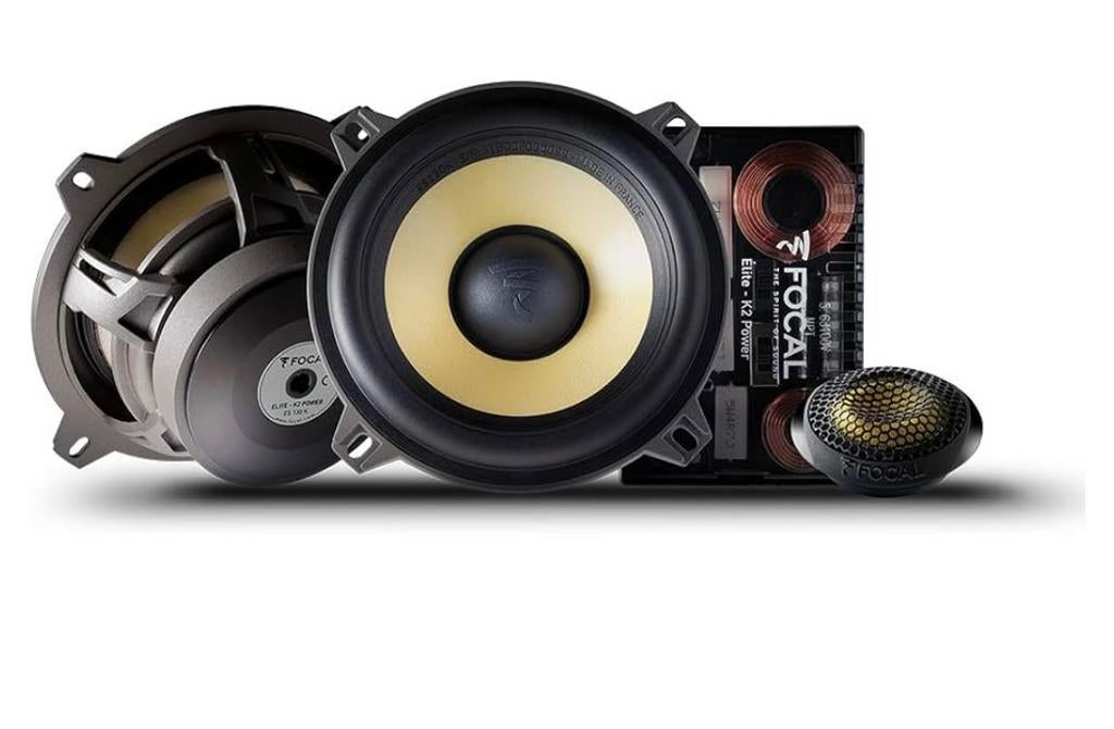 2 x  Focal ES 130 K 2-weg Componenten Speakerset, Ophalen of Verzenden, Gebruikt