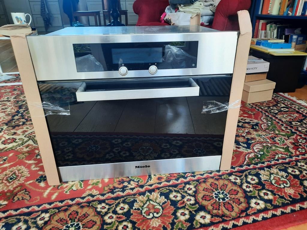 Miele Stoomoven DG 4050/4060 - Zo goed als nieuw, Oven, 60 cm of meer, Inbouw, Ophalen