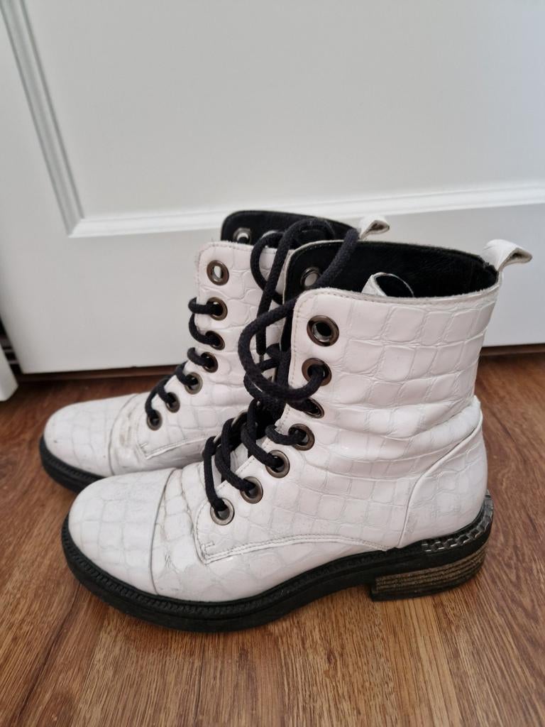 Mooie Red Rags laarzen, maat 38, Kleding | Dames, Schoenen, Ophalen of Verzenden, Gedragen, Rood, Hoge laarzen