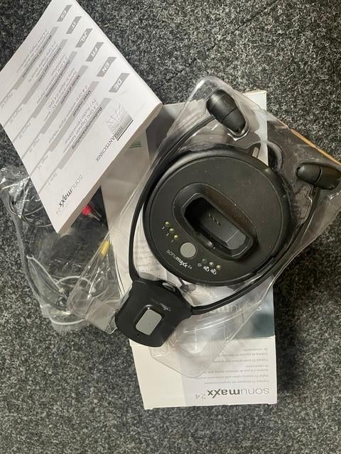 TV hoorapparaat - Sonumaxx 2.4, Overige merken, Gebruikt, Draadloos, Op oor (supra aural)