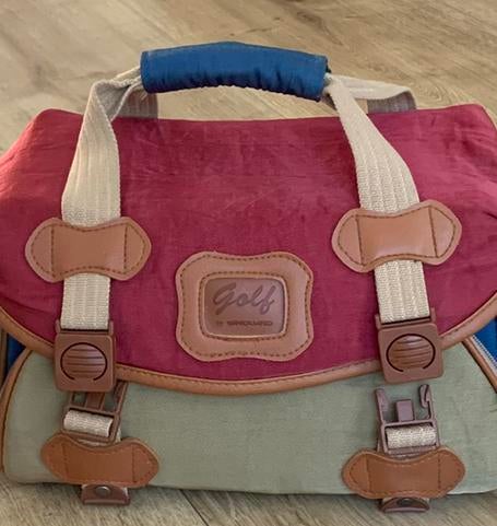 Golf tasje schoudertas, Ophalen of Verzenden, Zo goed als nieuw