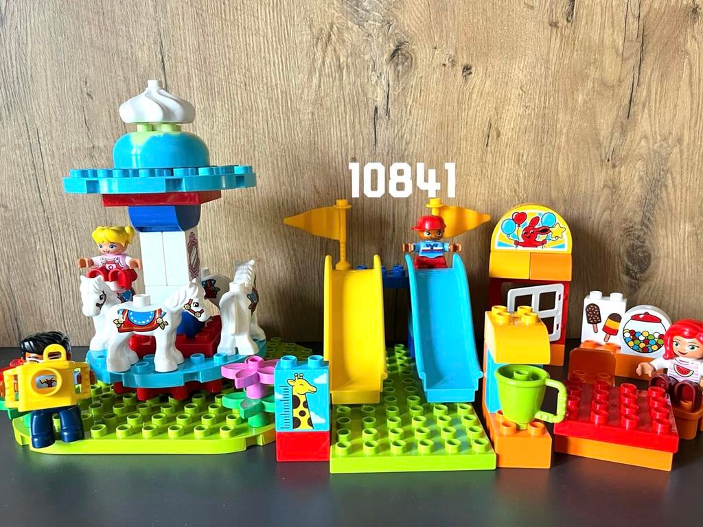 Lego Duplo 10841 - Familiekermis, Ophalen of Verzenden, Gebruikt, Duplo