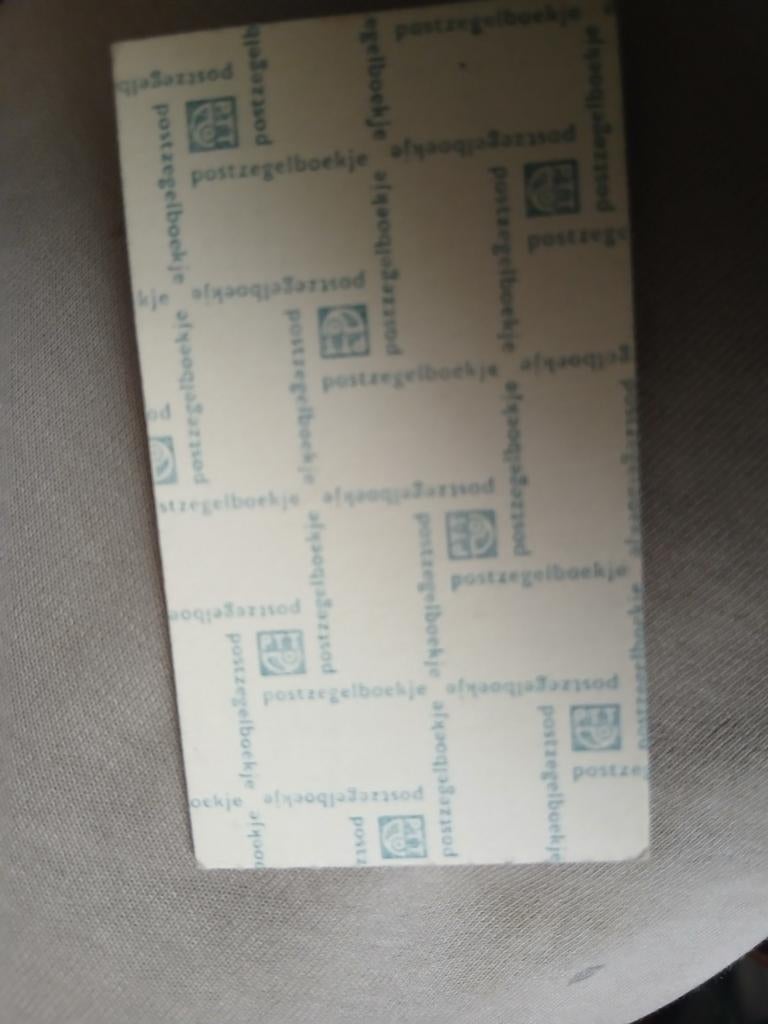 Postzegelboekje Nederland 1 cent en 12 cent, Ophalen of Verzenden, Na 1940, Postfris