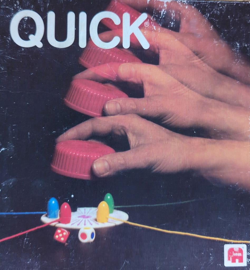 Quick, vintage Jumbo 1978, Hobby en Vrije tijd, Gezelschapsspellen | Overige, Ophalen of Verzenden