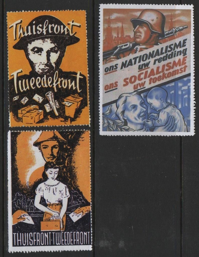 F25) sluitzegels NEDERLAND MNH, Verzenden, Postfris