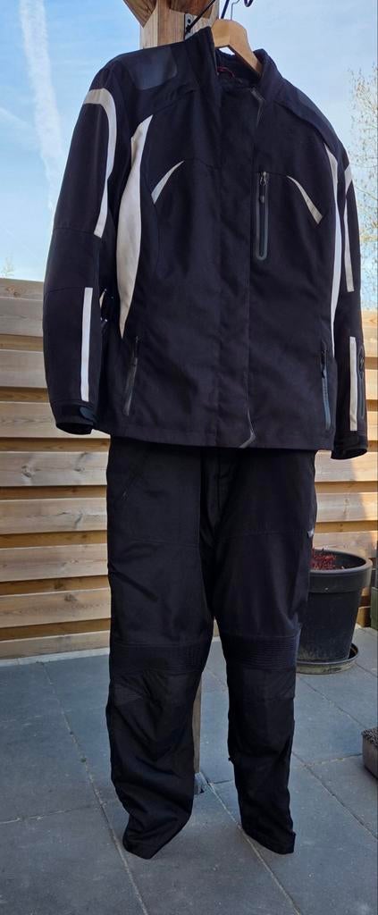 Zwarte motorpak IXS (textiel), Motoren, Kleding | Motorkleding, Ophalen of Verzenden, Tweedehands, Combipak