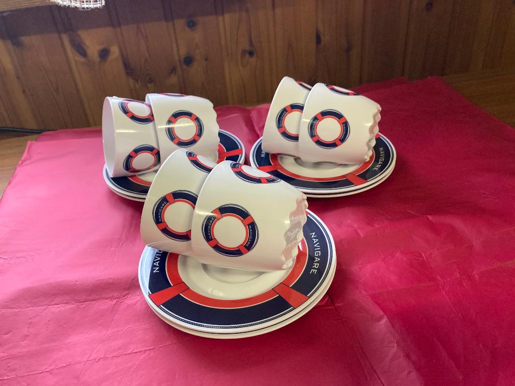 Camping servies, Caravans en Kamperen, Ophalen, Zo goed als nieuw