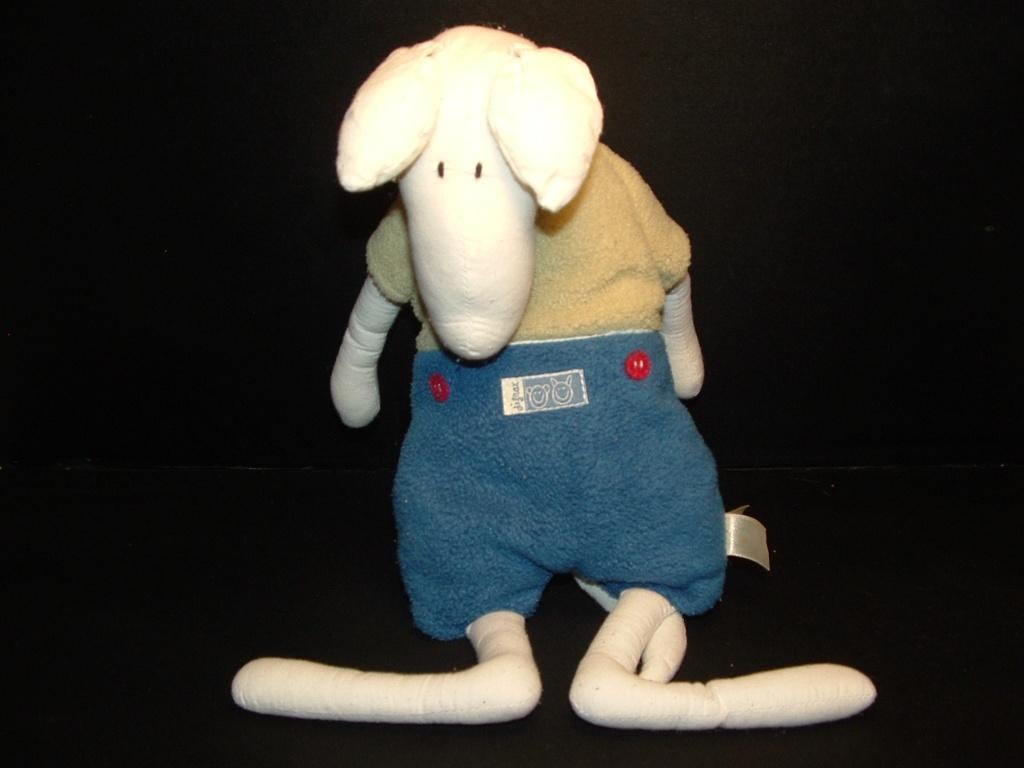 DIFRAX KANGOEROE KATOEN WIT MET BLAUWE FLEECE BROEK, Ophalen of Verzenden, Nieuw, Overige typen