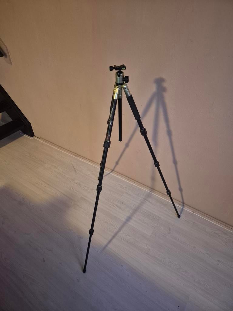 FotoPro travel statief  C-4i (Rollei exclusive), Audio, Tv en Foto, Fotografie | Statieven en Balhoofden, Ophalen of Verzenden