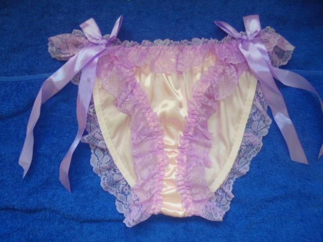 satijn sissy slipje (kan ook voor de heren), Verzenden, Overige kleuren, Slip