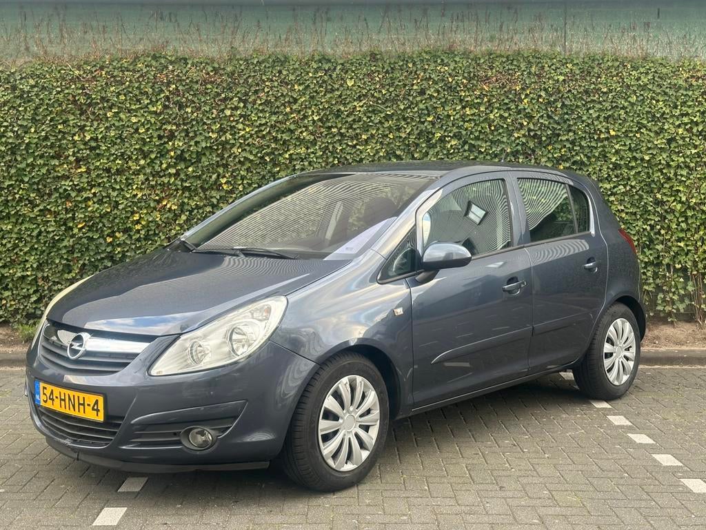 Opel Corsa 1.2 16V 5D Automaat 2009 Grijs, 4 cilinders, 1229 cc, 49 €/maand, Origineel Nederlands