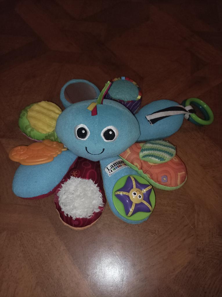 Lamaze octopus inktvis, Kinderen en Baby's, Speelgoed | Babyspeelgoed, Ophalen of Verzenden, Zo goed als nieuw, Overige typen