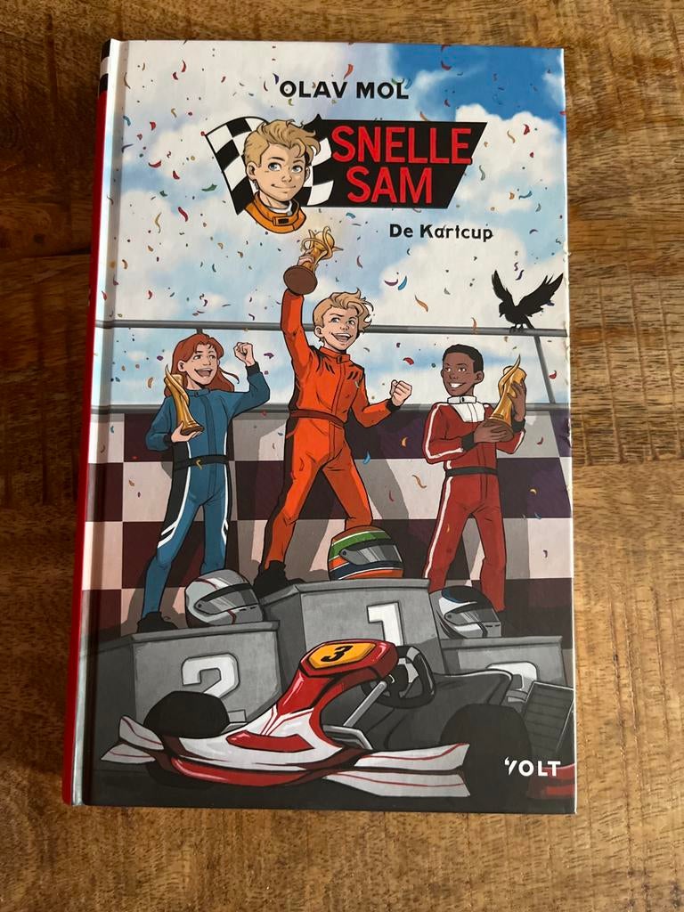 Snelle Sam: De Kartcup - Olav Mol (kinderboek), Boeken, Ophalen of Verzenden, Zo goed als nieuw, Fictie algemeen