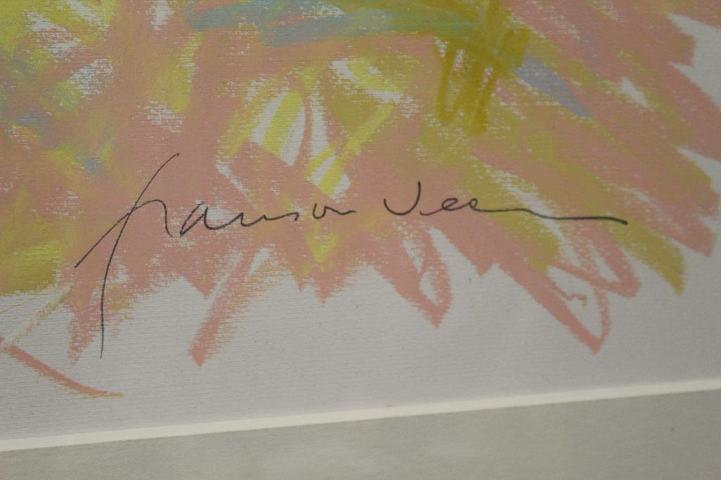 Frans van Veen pastel Pijpestrootje op het Langven 1996, Antiek en Kunst, Kunst | Schilderijen | Klassiek, Ophalen