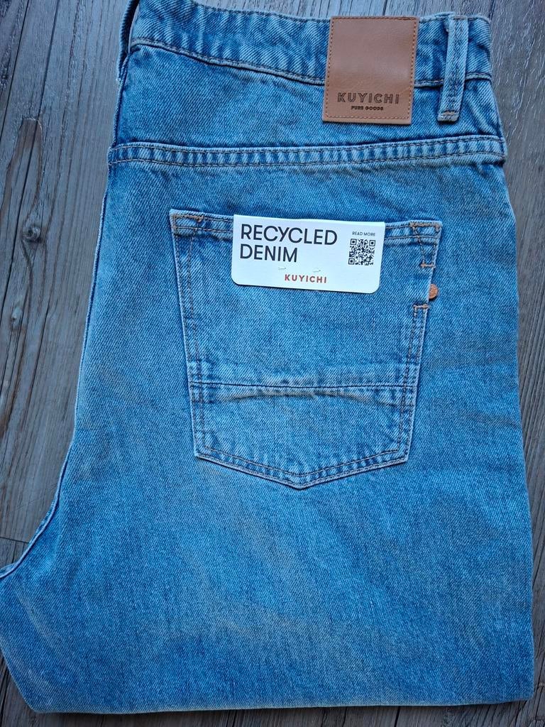 KUYICHI Rosa straight fit jeans W32 L32, Blauw, KUYICHI, Nieuw, Ophalen of Verzenden