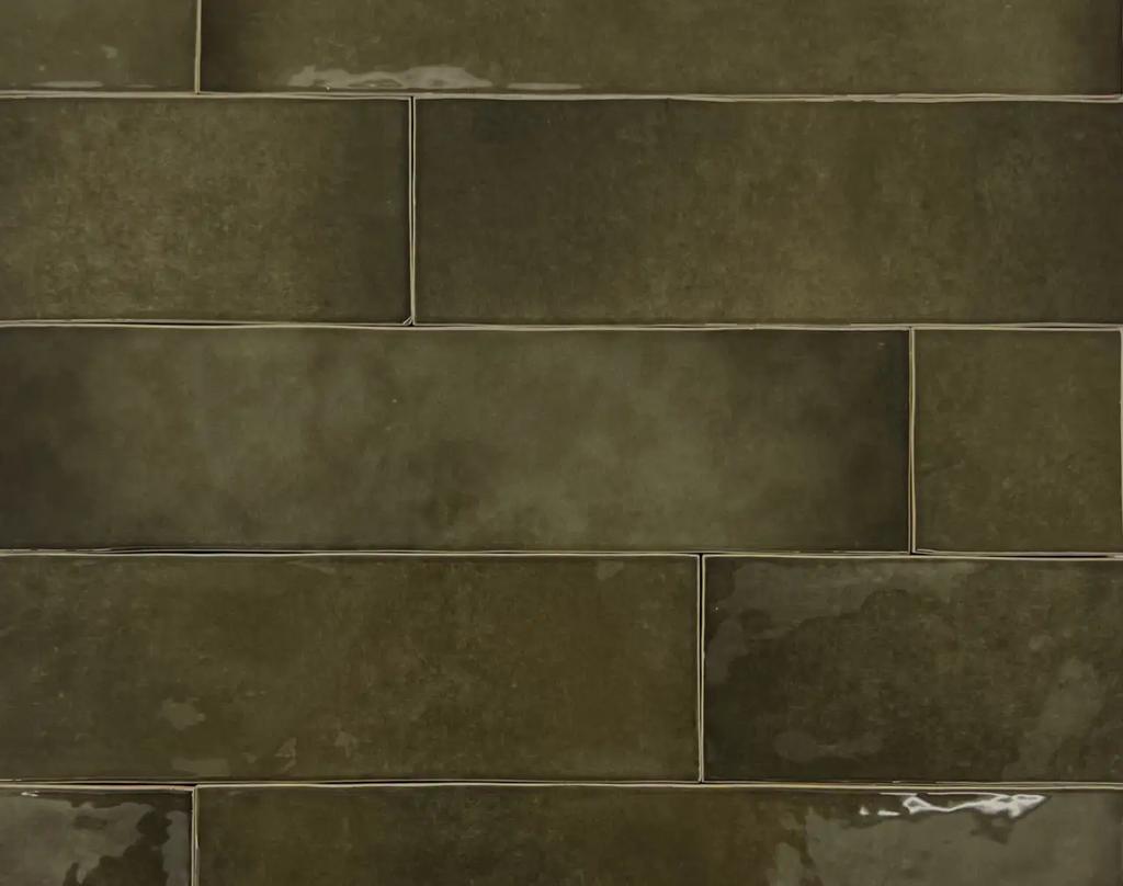 Zellige tegels - Moss & Rosé - Nieuw in doos, Ophalen, Nieuw, Minder dan 20 cm, Minder dan 5 m²