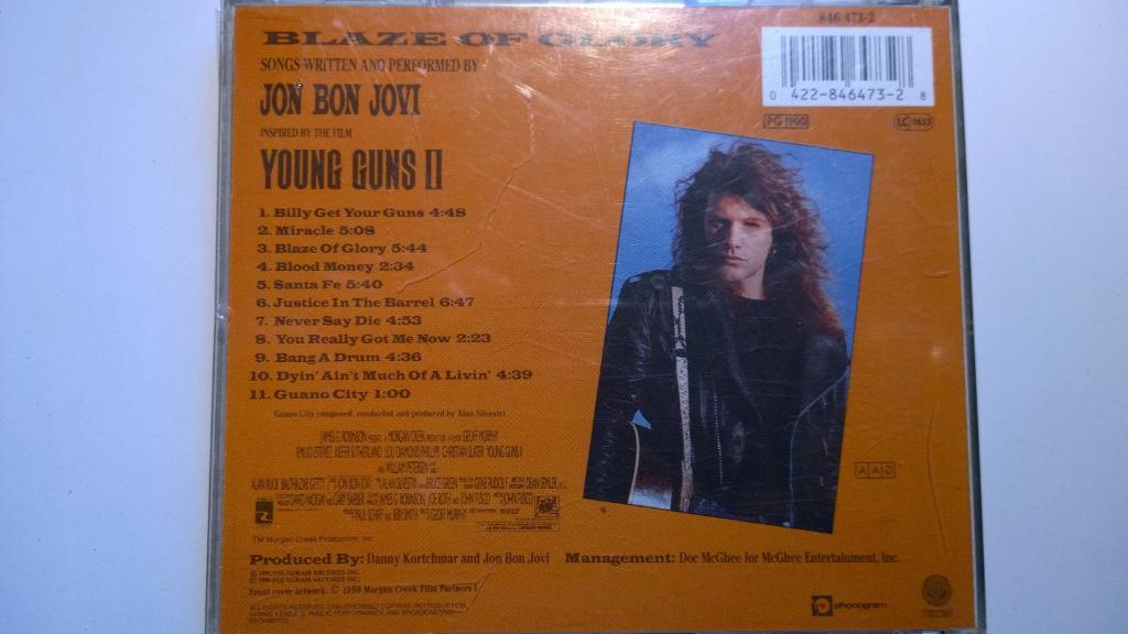 Jon Bon Jovi - Blaze Of Glory, Ophalen of Verzenden, Zo goed als nieuw, Poprock