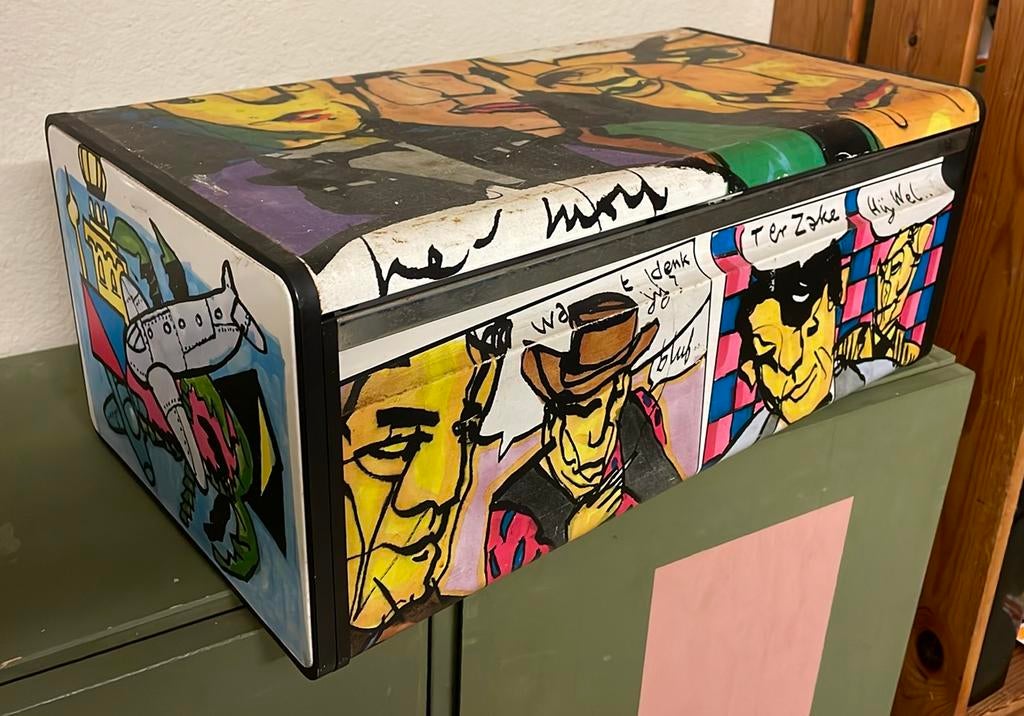 Herman Brood broodtrommel, Ophalen, Zo goed als nieuw