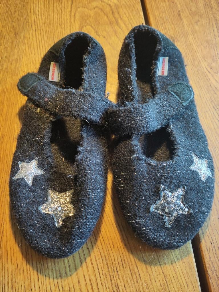 Wollen sloffen, maat 35, Jongen of Meisje, Overige typen, Ophalen of Verzenden, Zo goed als nieuw