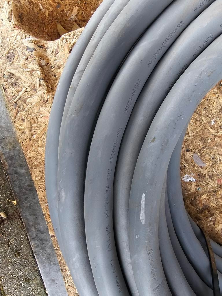 19 meter YMvK-as 4x10mm²+as10mm² grondkabel., Ophalen of Verzenden, Kabel of Snoer