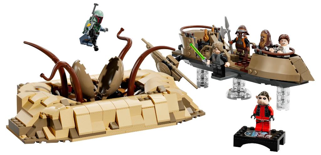 LEGO Star Wars 75396 Desert Skiff en Sarlacc kuil 558 delig, Ophalen of Verzenden, Nieuw, Complete set, Lego