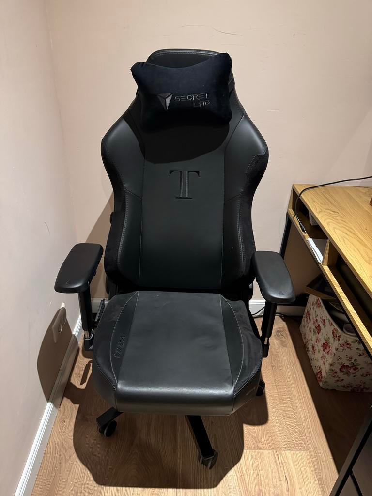 Secretlab TITAN 2021 Bureaustoel, Ophalen, Gebruikt, Zwart, Bureaustoel