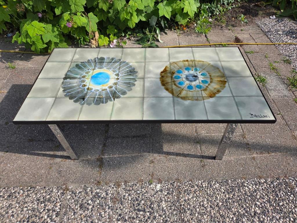 Vintage retro Belarti Design salontafel eyecatcher, Ophalen, Huis en Inrichting