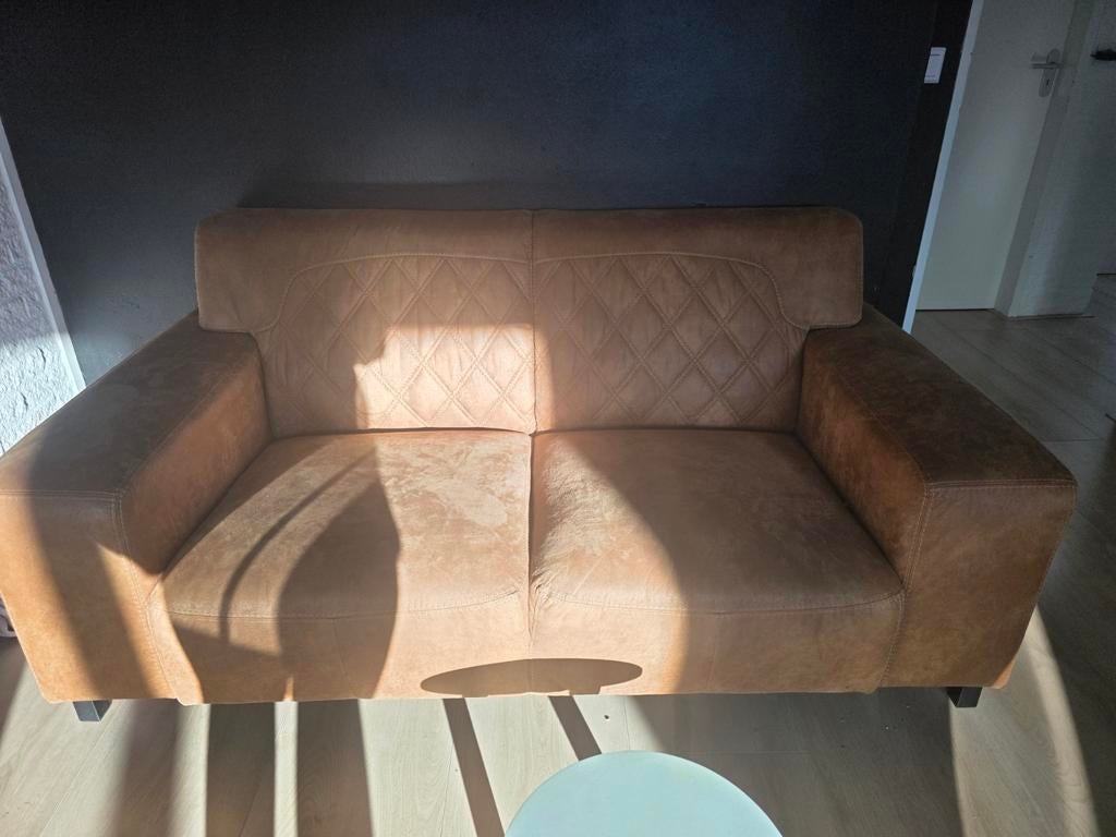 Mooie tweezitsbank in goede staat, Ophalen, 150 tot 200 cm, Tweepersoons, 75 tot 100 cm