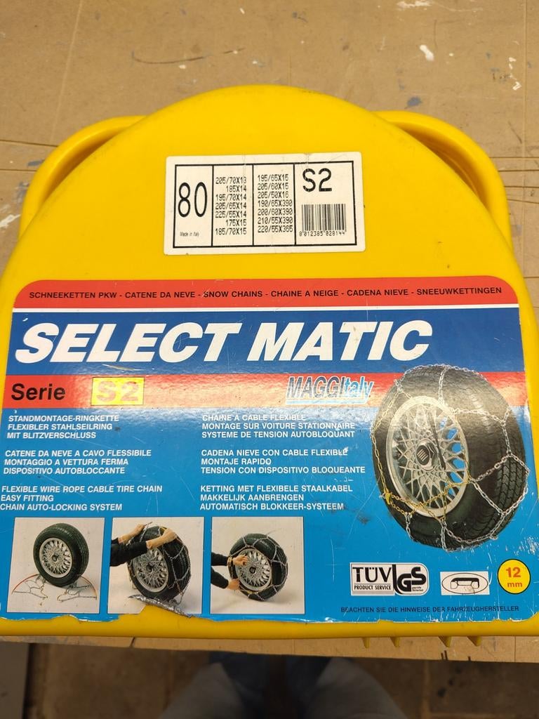Select Matic Sneeuwkettingen - Serie S2, Ophalen of Verzenden, Nieuw