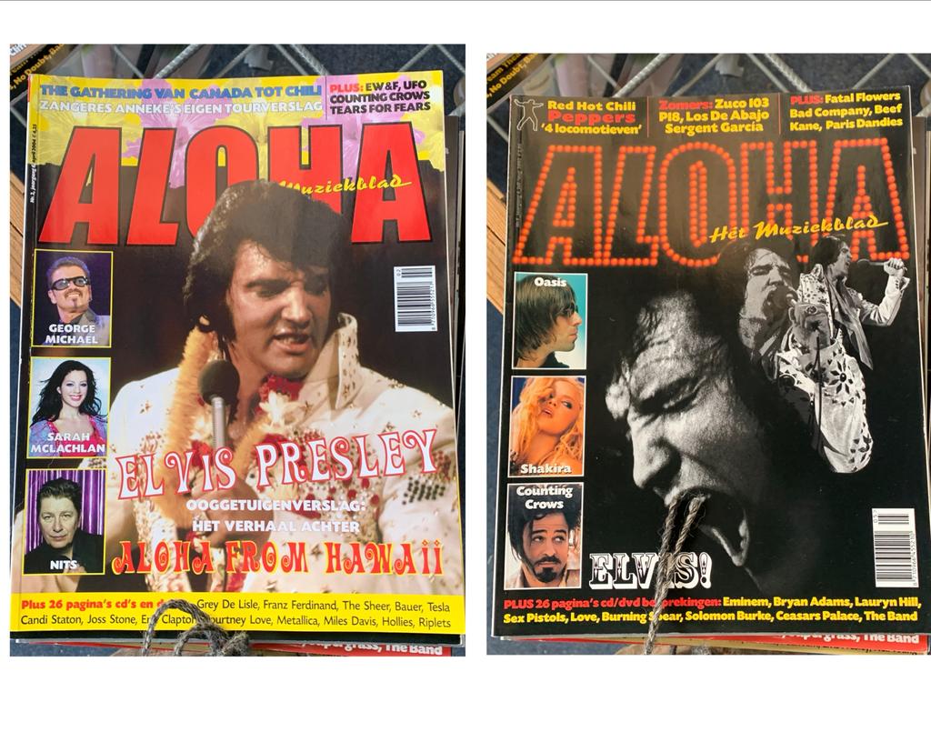 Aloha Magazine - Elvis Presley Aloha from Hawaii, Ophalen of Verzenden, Gelezen, Muziek, Film of Tv