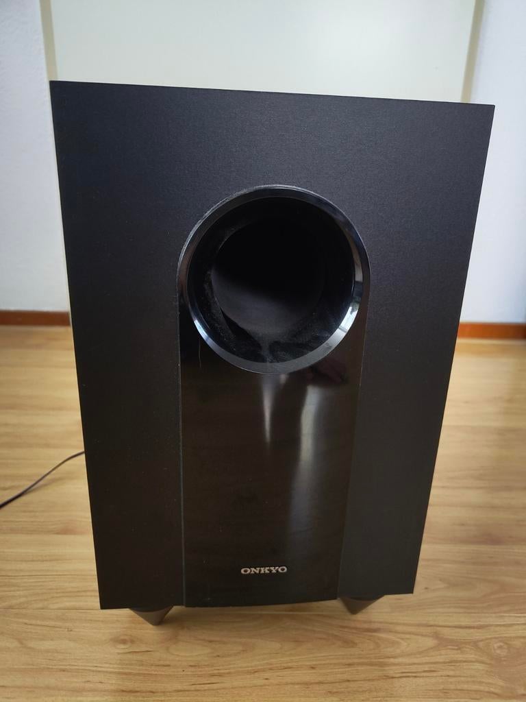 Onkyo SKW-318 Subwoofer - Zeer Goede Staat, Audio, Tv en Foto, Luidsprekers, Ophalen, Zo goed als nieuw, Subwoofer, Overige merken