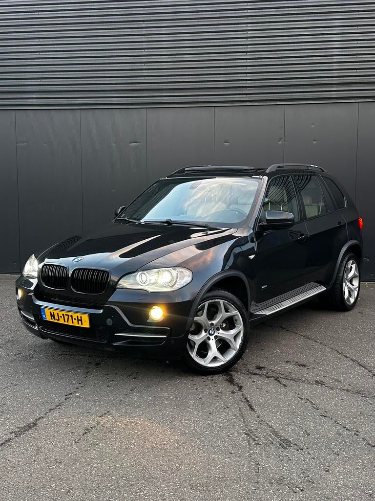 BMW X5 4.8 I AUT 2007 / 7 pers. / PANO / Full options, Auto's, 138 €/maand, Leder, Bedrijf, Vierwielaandrijving