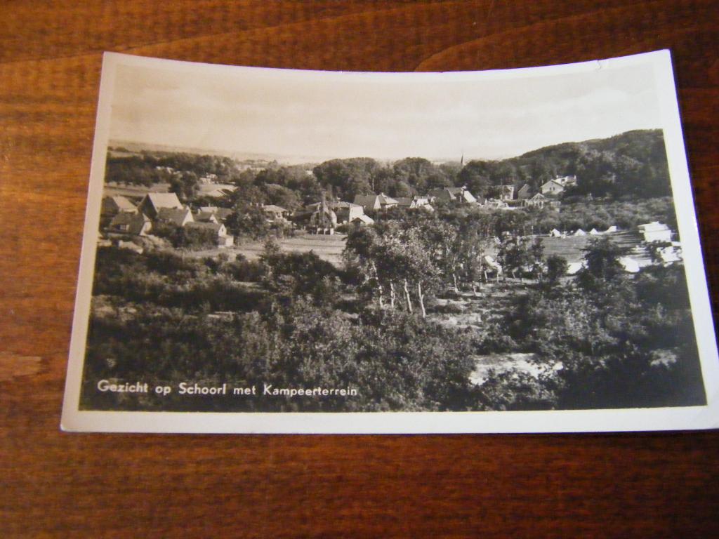 J37 - Schoorl - Kampeerterrein - Mooi/Oud, Ophalen of Verzenden, 1940 tot 1960, Noord-Holland