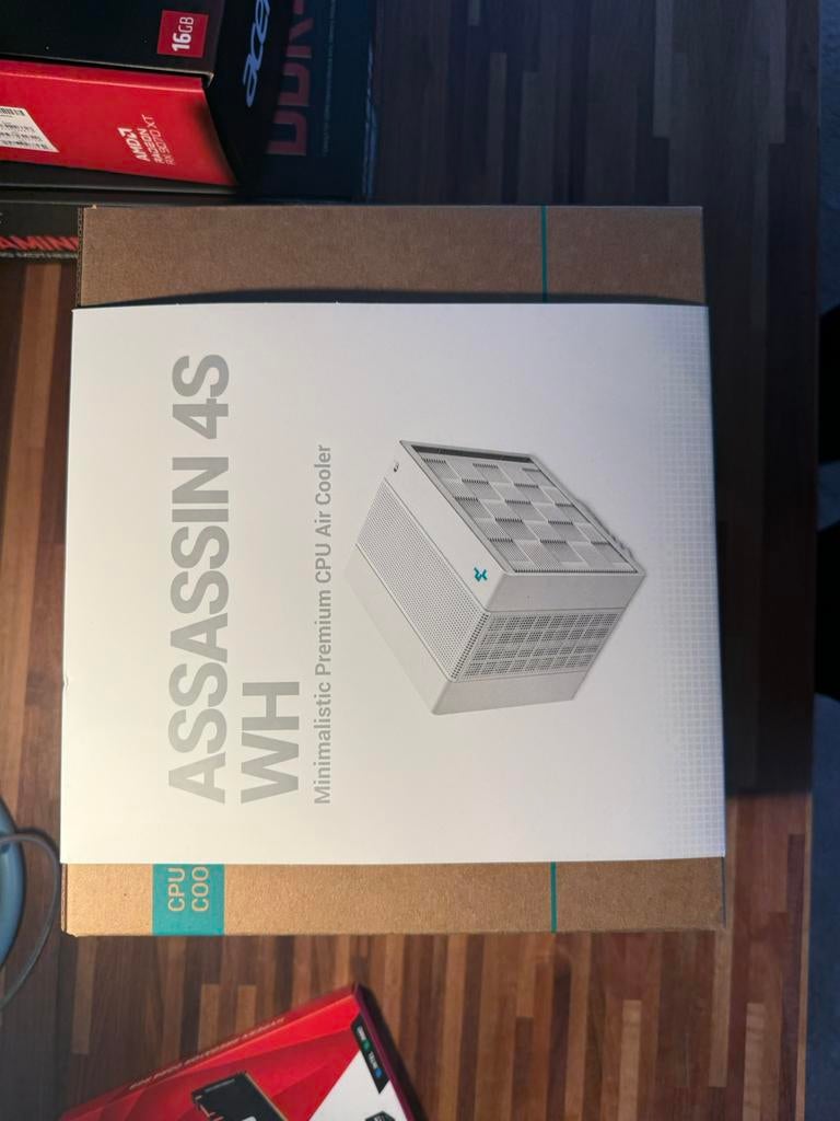 Deepcool Assassin 4S WH, Computers en Software, Computerkoelers, Ophalen, Zo goed als nieuw, Luchtkoeling