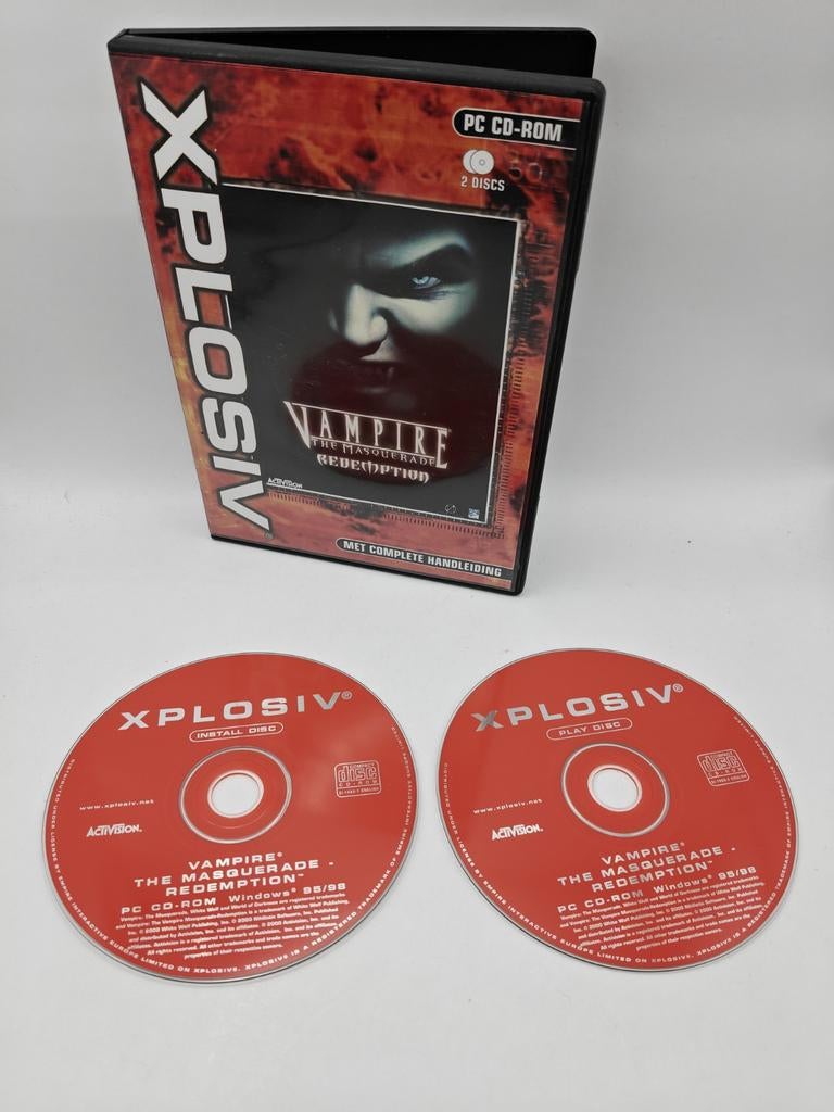 Vampire: The Masquerade - Redemption PC, 1 speler, Ophalen of Verzenden, Role Playing Game (Rpg), Vanaf 16 jaar