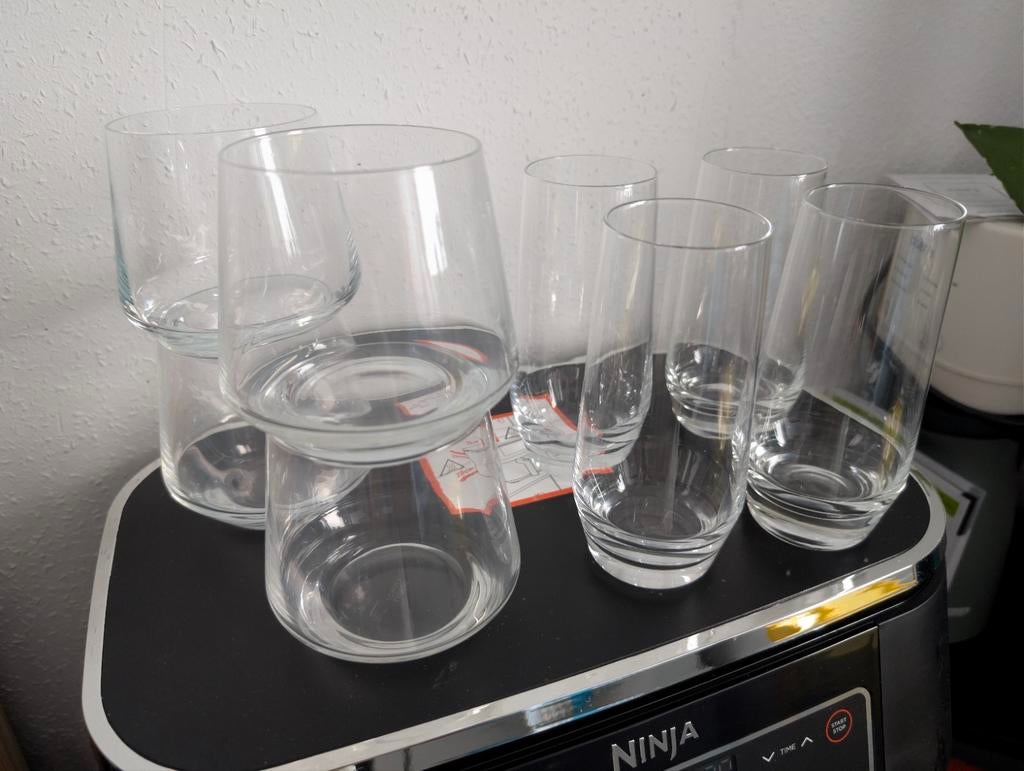 Schott Zwiesel 8x glazen, Verzamelen, Glas en Borrelglaasjes, Zo goed als nieuw, Overige typen, Ophalen