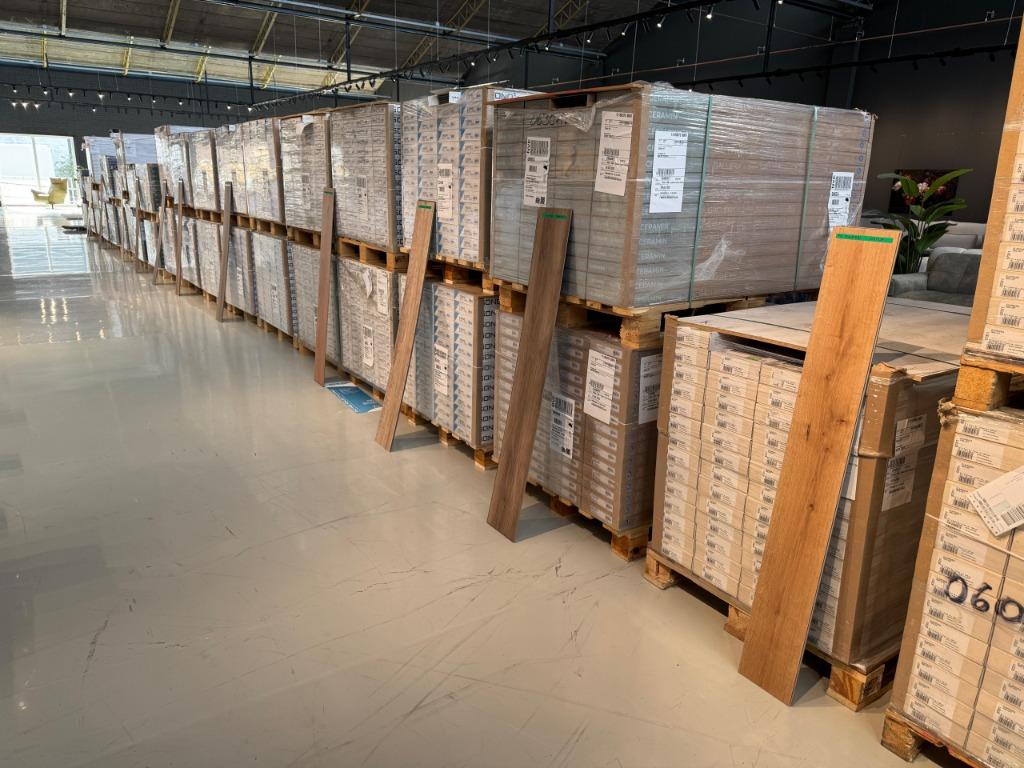 Direct ophalen | Pallet uitverkoop laminaat 8mm | Utrecht, Crème, 75 m² of meer, 4131 NH, Nieuw