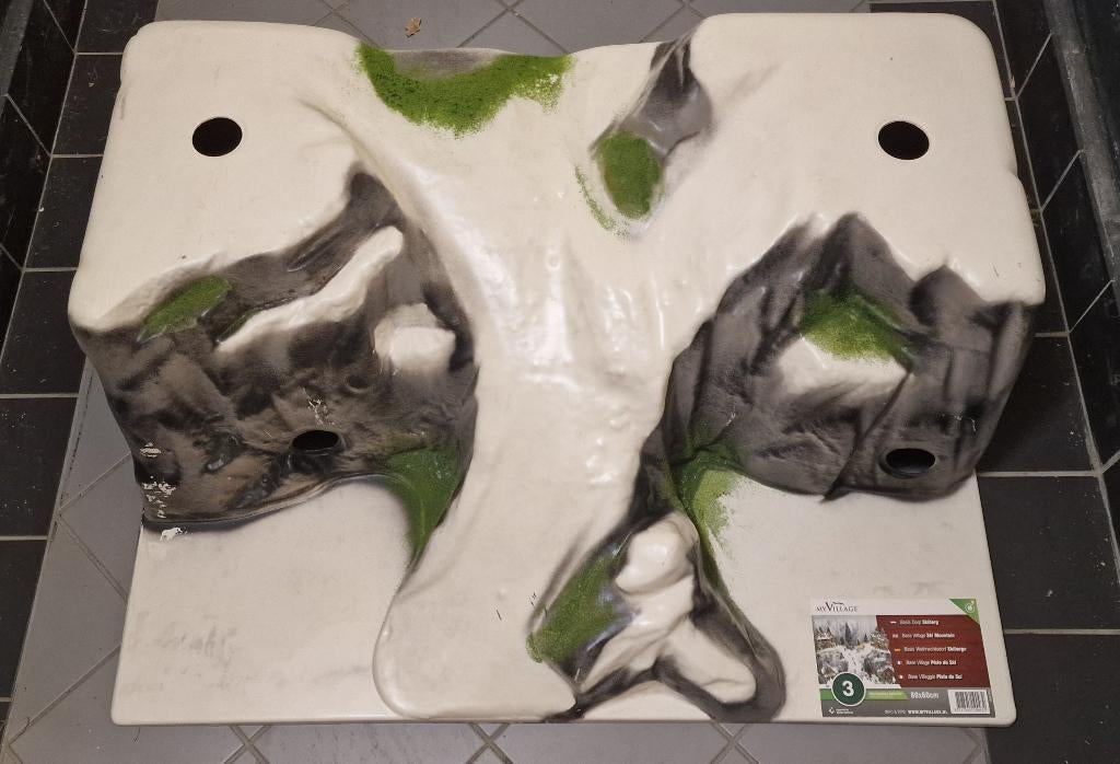 my Village kerstdorp grondplaat 80cm x 60cm x 30cm, Diversen, Ophalen of Verzenden