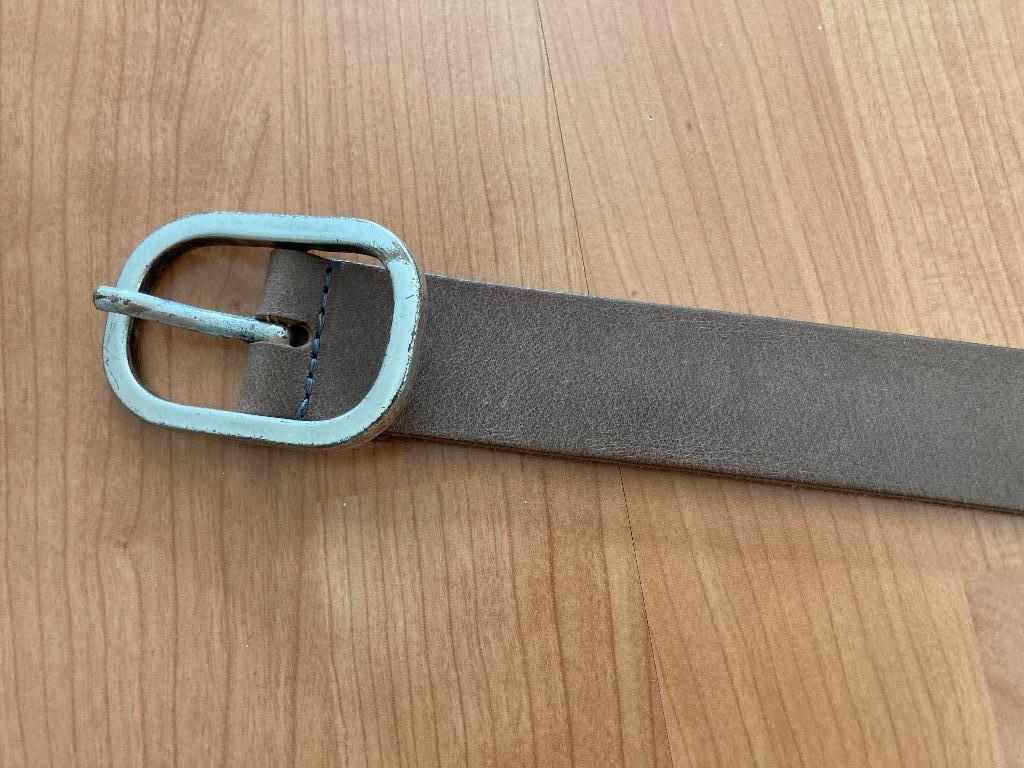 Leren riem 85 cm Silver Creek – lei kleur, 80 tot 90 cm, Silver Creek, Heupriem, Ophalen of Verzenden