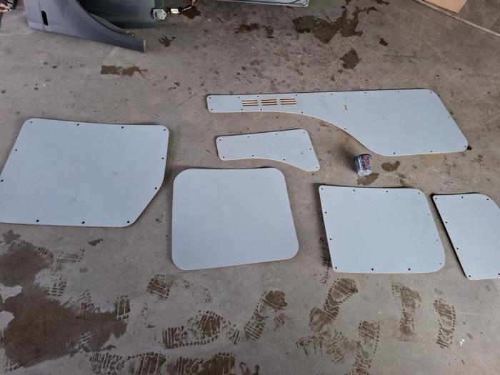 Bekleding bagageruimte van een Volkswagen Caddy, Auto-onderdelen, Interieur en Bekleding, Gebruikt, -, -, -