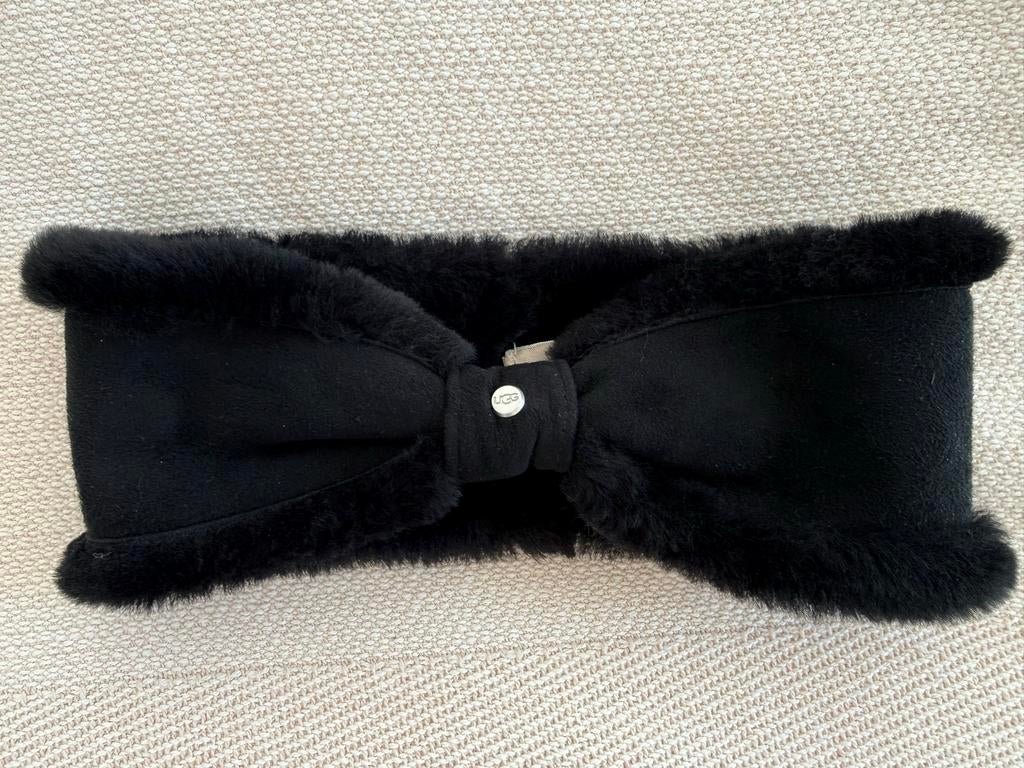 Ugg Haarband Oorwarmer met Strik, Ophalen of Verzenden, Zo goed als nieuw, One size fits all, Hoed