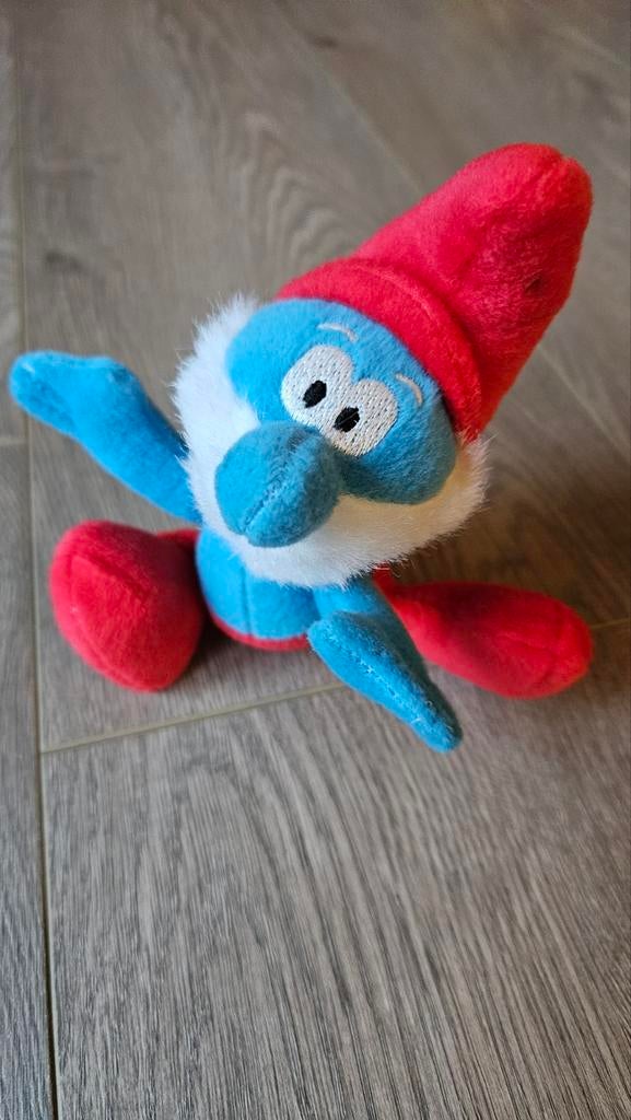 Grote Smurf knuffel, Verzamelen, Smurfen, Ophalen of Verzenden, Zo goed als nieuw