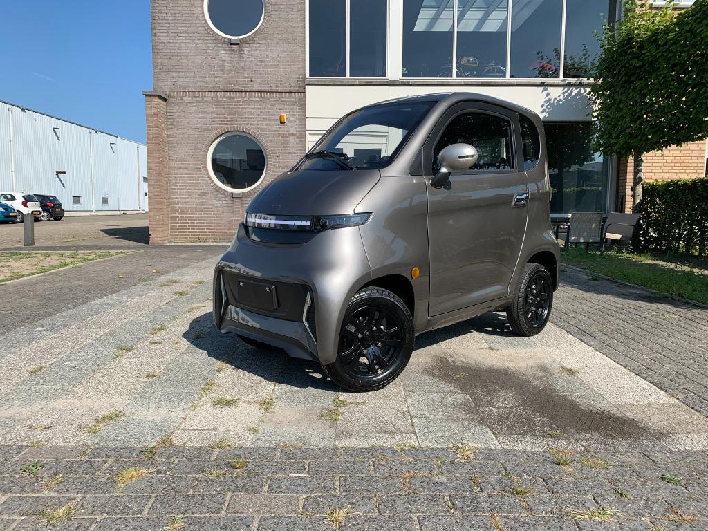 Rijbewijsvrije scootmobiel / Brommobiel E-Volt Q4 grijs, Diversen, Brommobielen en Scootmobielen, Nieuw, Overige merken, 46 km of meer