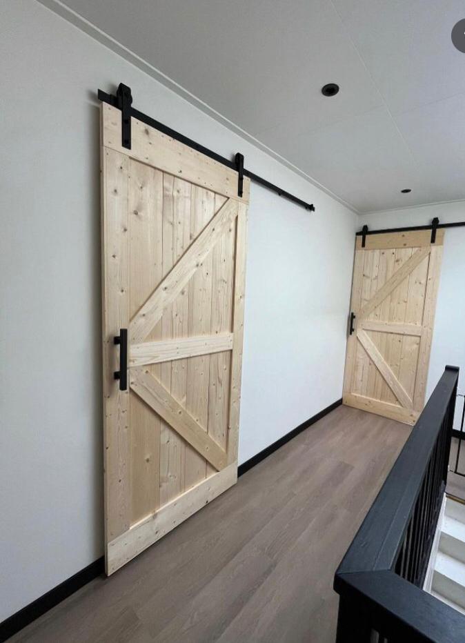 Loftdeur Schuifdeuren van echte kwaliteit, Ophalen, Binnendeur, Nieuw, Schuifdeur