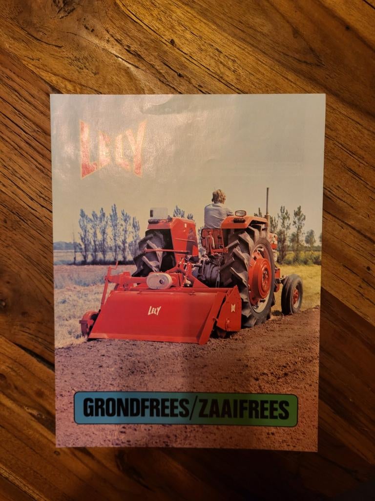 Tractor folder Lely grondfrees/zaaifrees, Ophalen of Verzenden, Zo goed als nieuw