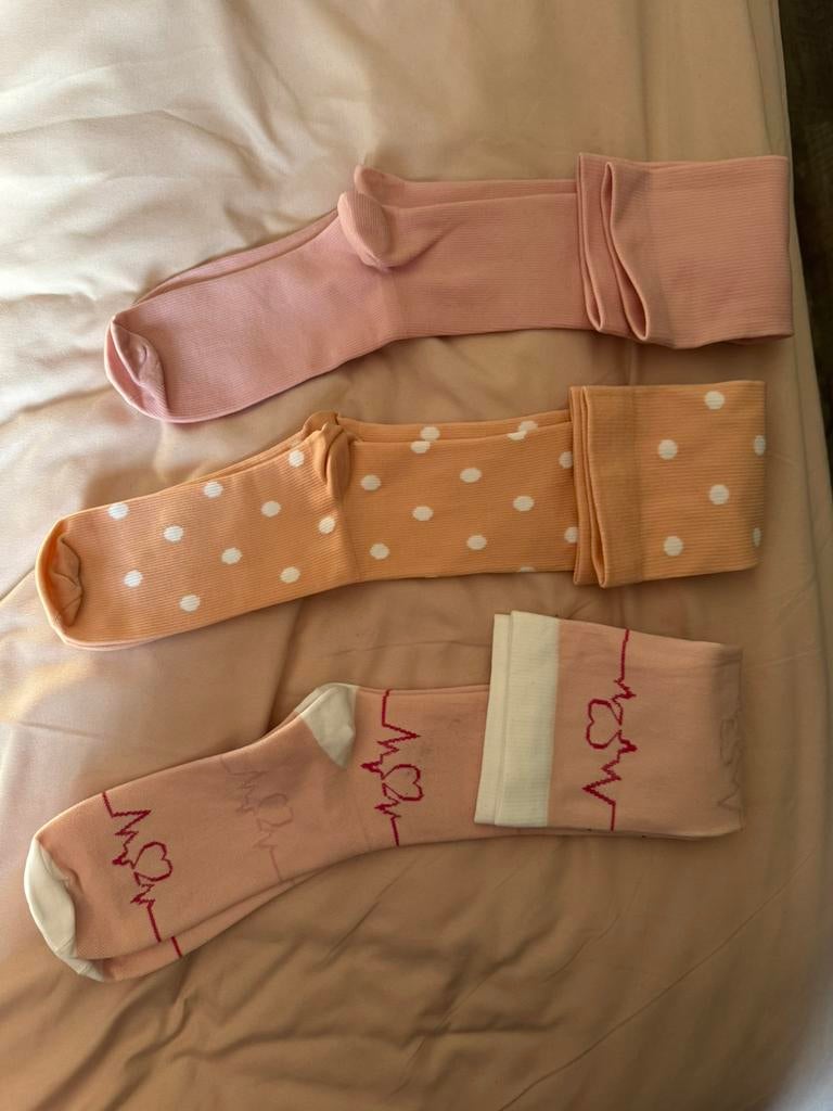 3 paar compressie kousen nieuw!39-42, Ophalen of Verzenden, Nieuw, Zwart