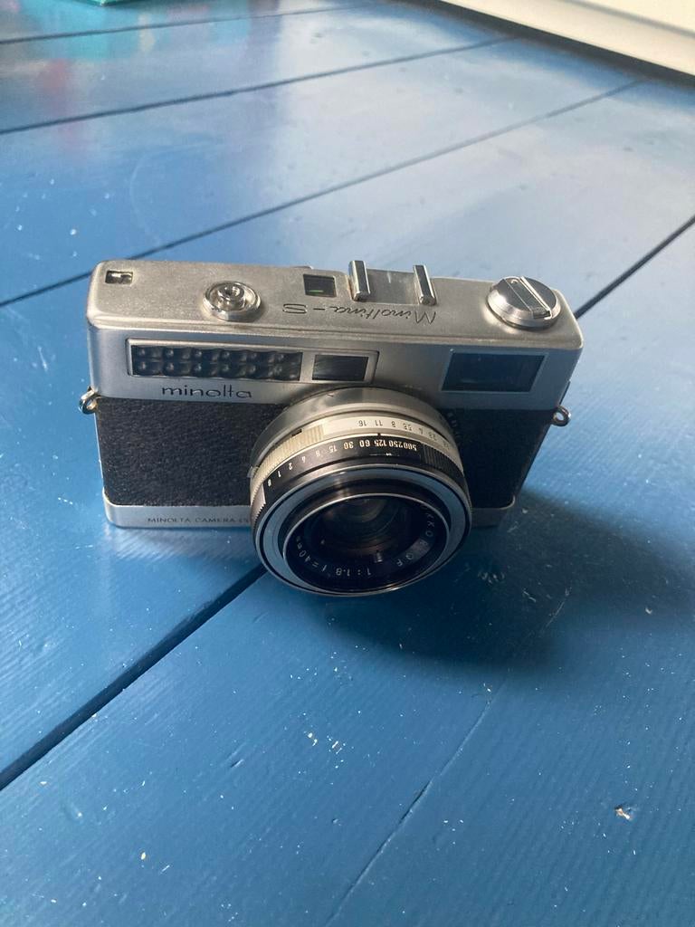 Vintage analoge camera’s & lenzen, Ophalen of Verzenden, Gebruikt, Compact, Minolta