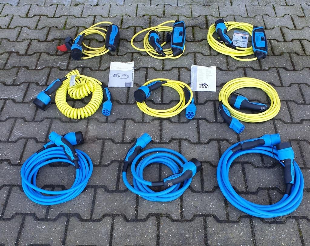 Laadkabel thuislader mennekes 1/3 fase lader nieuw /gebruikt, Auto-onderdelen, Ophalen of Verzenden, Gebruikt