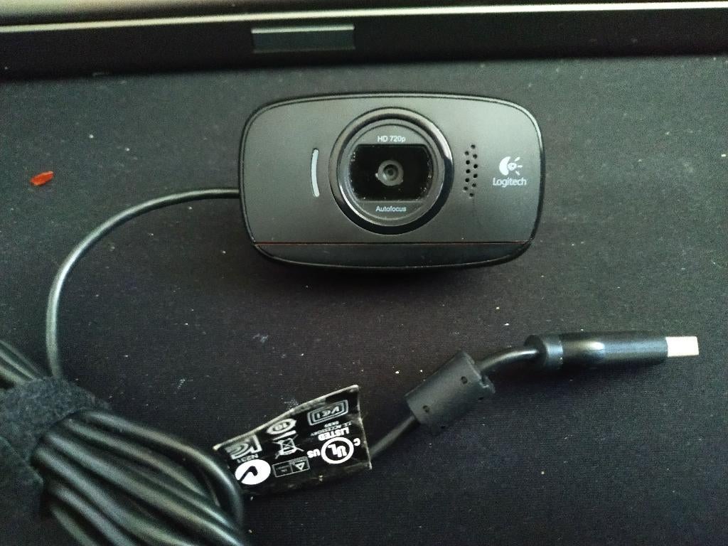 Logitech LGT-C525 Webcam, Computers en Software, Webcams, Gebruikt, Microfoon, Bedraad, Lochitech